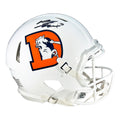 Bo Nix Signed Denver Broncos Authentic Alt 2023 Speed Full-Size Football Helmet (Beckett)