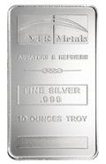 10 oz Silver Bars (random brands)
