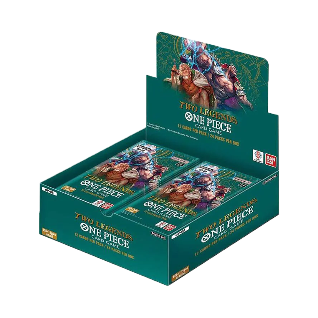 One Piece TCG: Two Legends (OP-08) Booster Boxes & Cases (1 Sealed Booster Box (36 Packs) (Order 6 for Sealed Case))