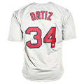 David Ortiz Signed Boston Grey Baseball Jersey (JSA)