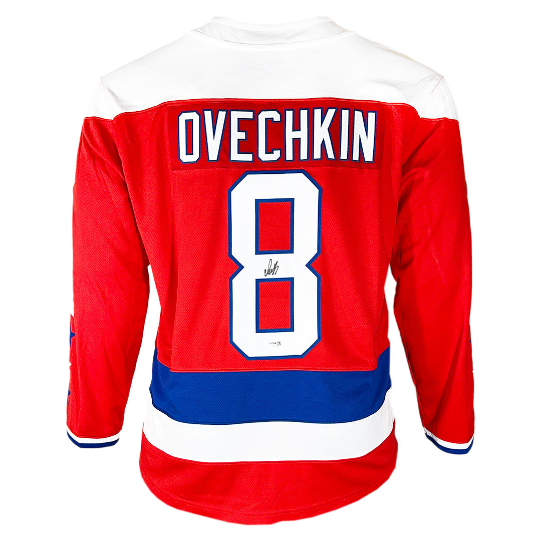 Alexander Ovechkin Signed Authentic Washington Capitals Alternate Red 3XL Hockey Jersey (JSA)