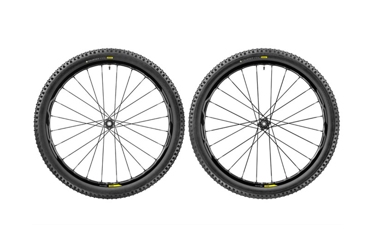 Mavic XA Elite 29 Wheelset w/ Quest Pro Tires Blk