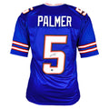 Josh Palmer Signed Buffalo Blue Football Jersey (Beckett)