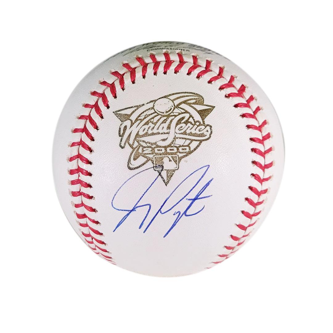 Jay Payton Signed Rawlings Official MLB 2000 World Series Baseball (JSA)