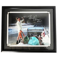 Randy Quaid Signed Pose 1 Sh**ter's Full Inscription 16x20 Framed Photo (Beckett)