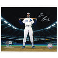 Tim Raines Signed Montreal Pose 1 Baseball 8x10 Photo (Beckett)