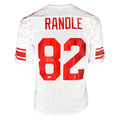 Rueben Randle Signed New York White Football Jersey (JSA)