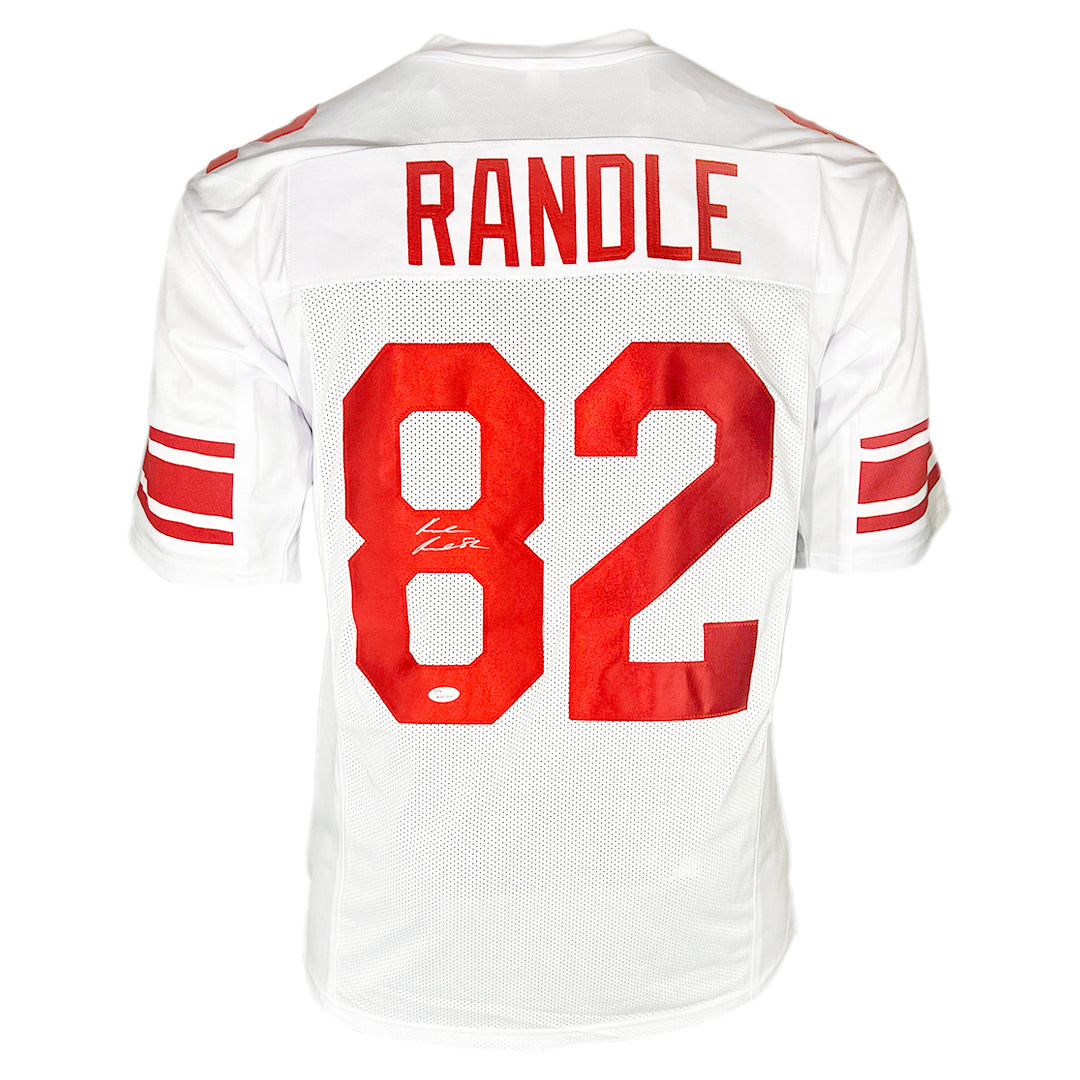 Rueben Randle Signed New York White Football Jersey (JSA)