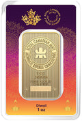 2024 1 oz RCM Celebrate Diwali Gold Bar Fine w/Assay