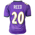 Ed Reed Signed Baltimore Purple Football Jersey (JSA)