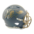 Ed Reed Signed Baltimore Ravens Slate Alternate Speed Mini Football Helmet (JSA)
