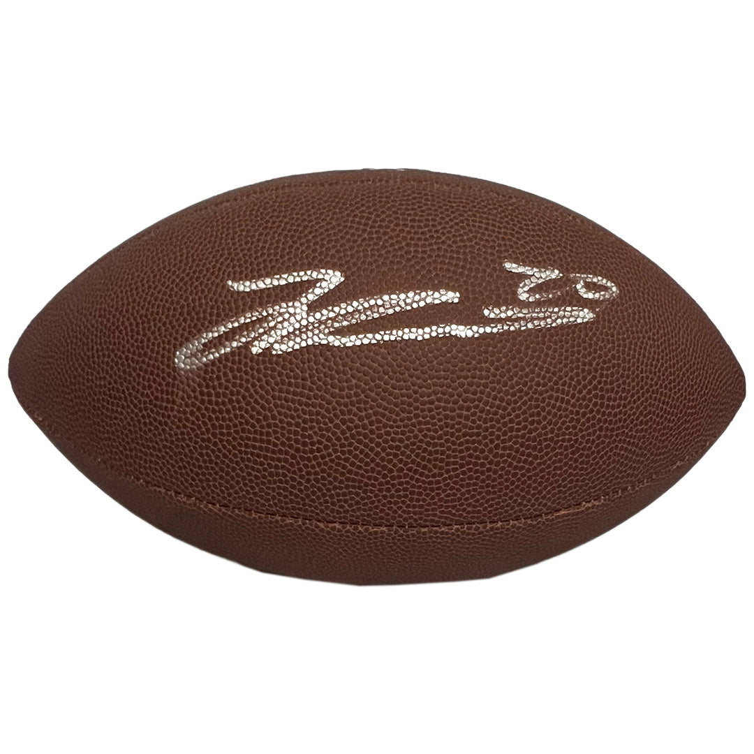 Justin Reid Signed Wilson Official NFL Replica Football (Beckett)