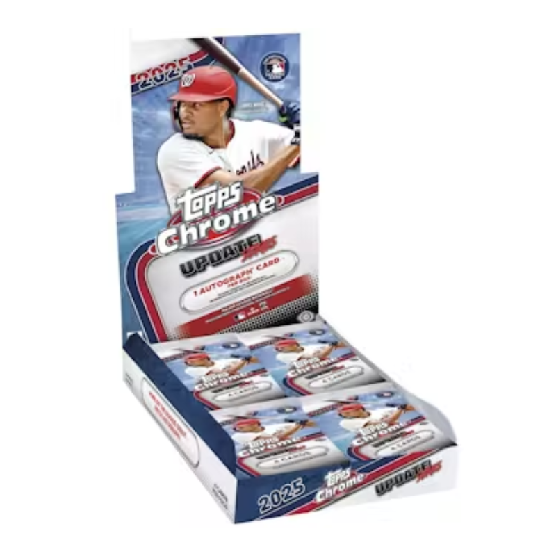 2025 Topps Chrome Update Baseball Hobby 12 Box Case