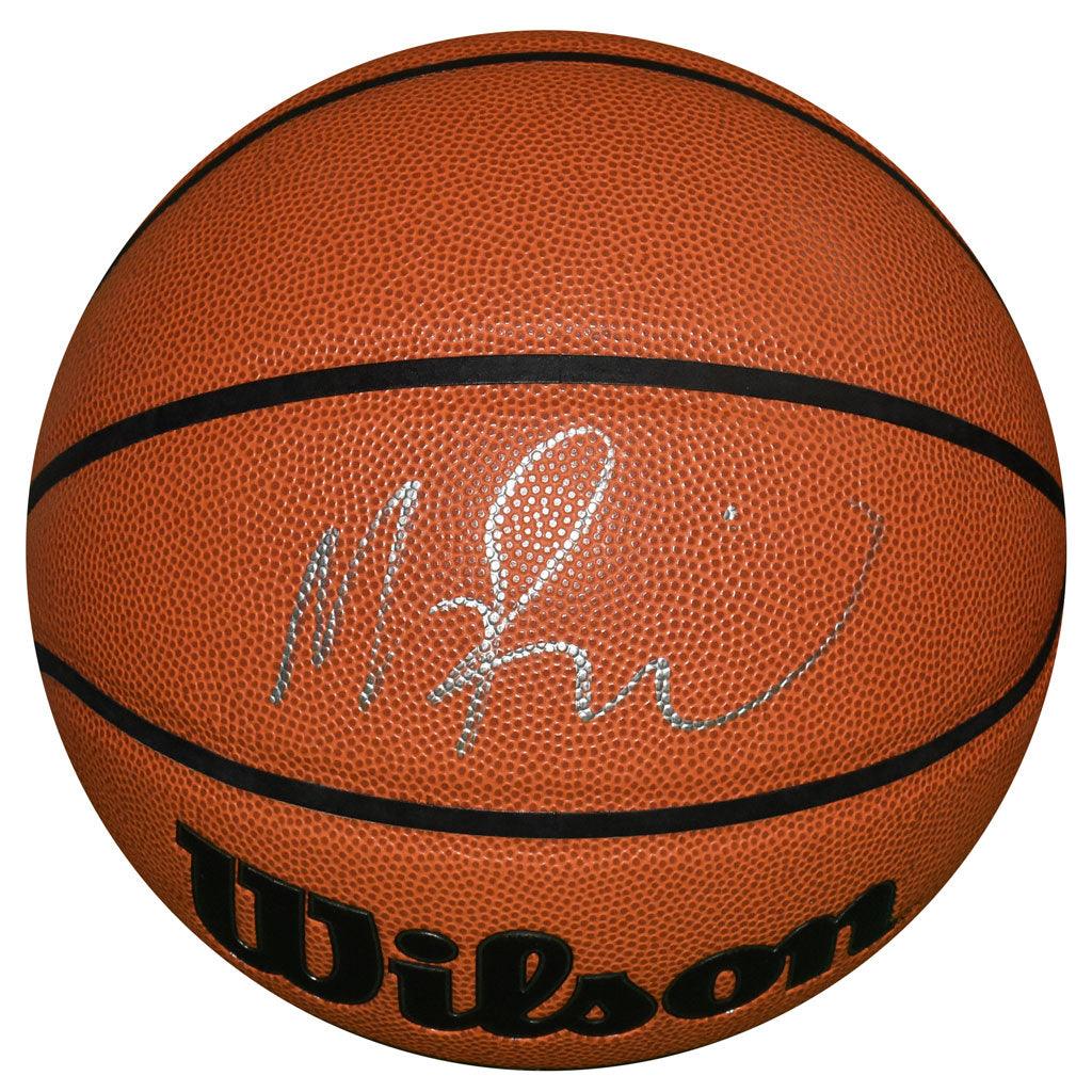 Mitch Richmond Signed Wilson NBA Authentic Series Basketball (JSA)