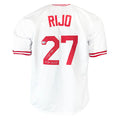 Jose Rijo Signed 90 WS MVP Inscription Cincinnati White Baseball Jersey (Beckett)