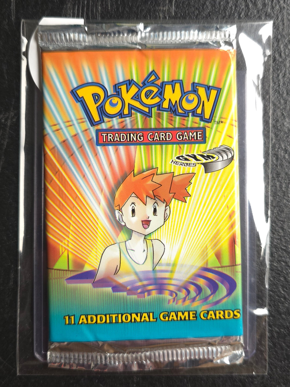 Pokémon Gym Heroes Booster Pack - Unlimited Edition (2000) - Misty