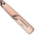John Rocker Signed F*** NY Inscription Rawlings Blonde Baseball Bat Black Ink (Beckett)