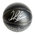 Dennis Rodman Signed Chicago Bulls Wilson NBA Team Logo Basketball (Beckett)