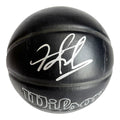 Dennis Rodman Signed Detroit Pistons Wilson NBA Team Logo Basketball (Beckett)