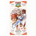 Pete Rose Signed Ballpark Ticket (JSA)