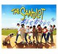 Sandlot Movie Cast Signed 8 Signature Nickname Inscriptions Pose 4 16x20 Baseball Photo (Beckett)