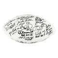 NFL Hall of Famers 36 Signature Authentic Wilson The Duke Leather NFL Football (JSA)
