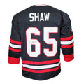 Andrew Shaw Signed Chicago Black Hockey Jersey (JSA)