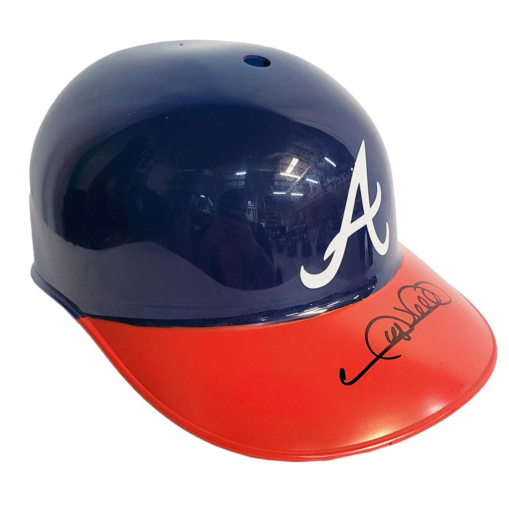 Gary Sheffield Signed Atlanta Braves Souvenir MLB Baseball Batting Helmet (JSA)