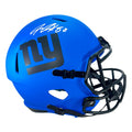 Jeremy Shockey Signed New York Giants Rave Full-Size Replica Football Helmet (Beckett)