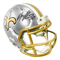 Jeremy Shockey Signed New Orleans Saints Flash Mini Football Helmet (Beckett)