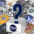 Signed NFL Mini Helmet Platinum Mystery Box