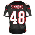 Isaiah Simmons Signed Arizona Black Football Jersey (JSA)