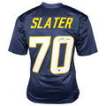 Rashawn Slater Signed Los Angeles Navy Football Jersey (Beckett)