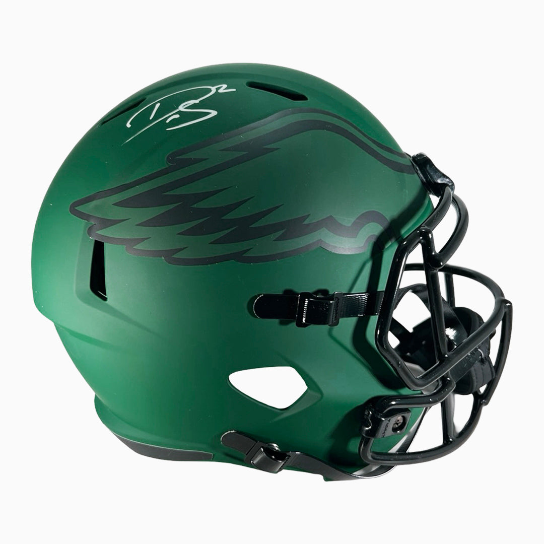 Darius Slay Signed Philadelphia Eagles Rave Full-Size Replica Football Helmet (Beckett)