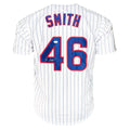Lee Smith Signed Chicago Pinstripe Baseball Jersey (JSA)