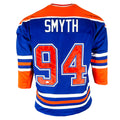 Ryan Smyth Signed Edmonton Blue Hockey Jersey (JSA)