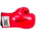 Bert Sugar Signed HOF 2005 Inscription Red Boxing Glove (JSA)