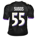 Terrell Suggs Signed Baltimore Black Football Jersey (JSA)