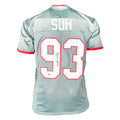 Ndamukong Suh Signed Tampa Bay Grey Football Jersey (Beckett)