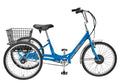 Sun Bicycles E350-B1 Riviera Blue Traditional Electric Trike
