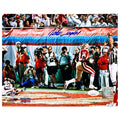 John Taylor Signed San Francisco Pose 1 Football 8x10 Photo (JSA)