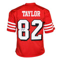 John Taylor Signed San Francisco Shadow Number Red Football Jersey (JSA)