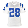 Jonathan Taylor Signed Indianapolis White Football Jersey (JSA)