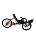 TerraTrike Gran Tourismo e-Plus Flame On Recumbent Trike