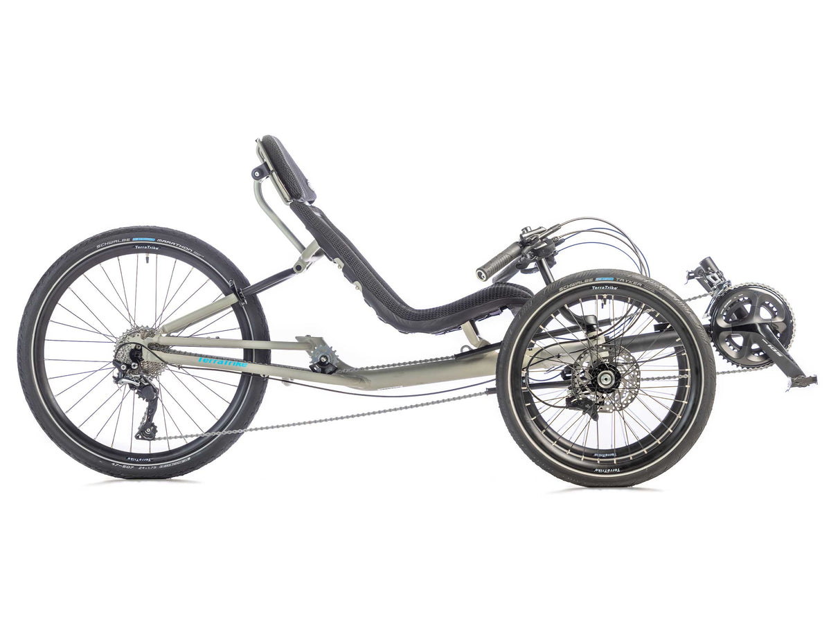 TerraTrike GTS Recumbent Trike (Fog)