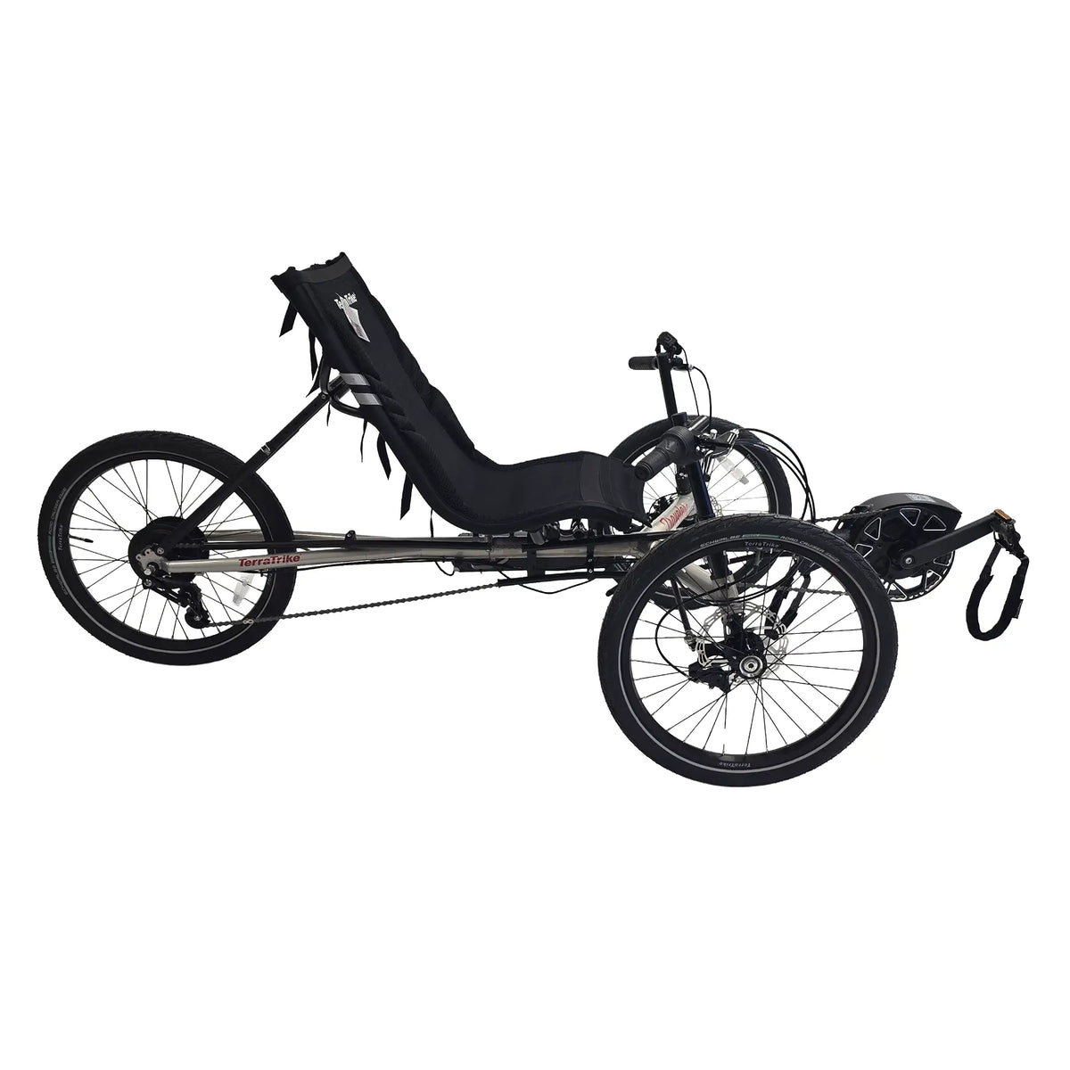 TerraTrike Traveler Champagne e-Plus Recumbent Trike