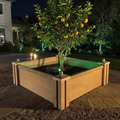 Prefabricated Concrete Garden Bed - Textured Stone (4 x 4)