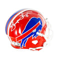 Thurman Thomas Signed Buffalo Bills 87-01 Speed Mini Football Helmet (JSA)