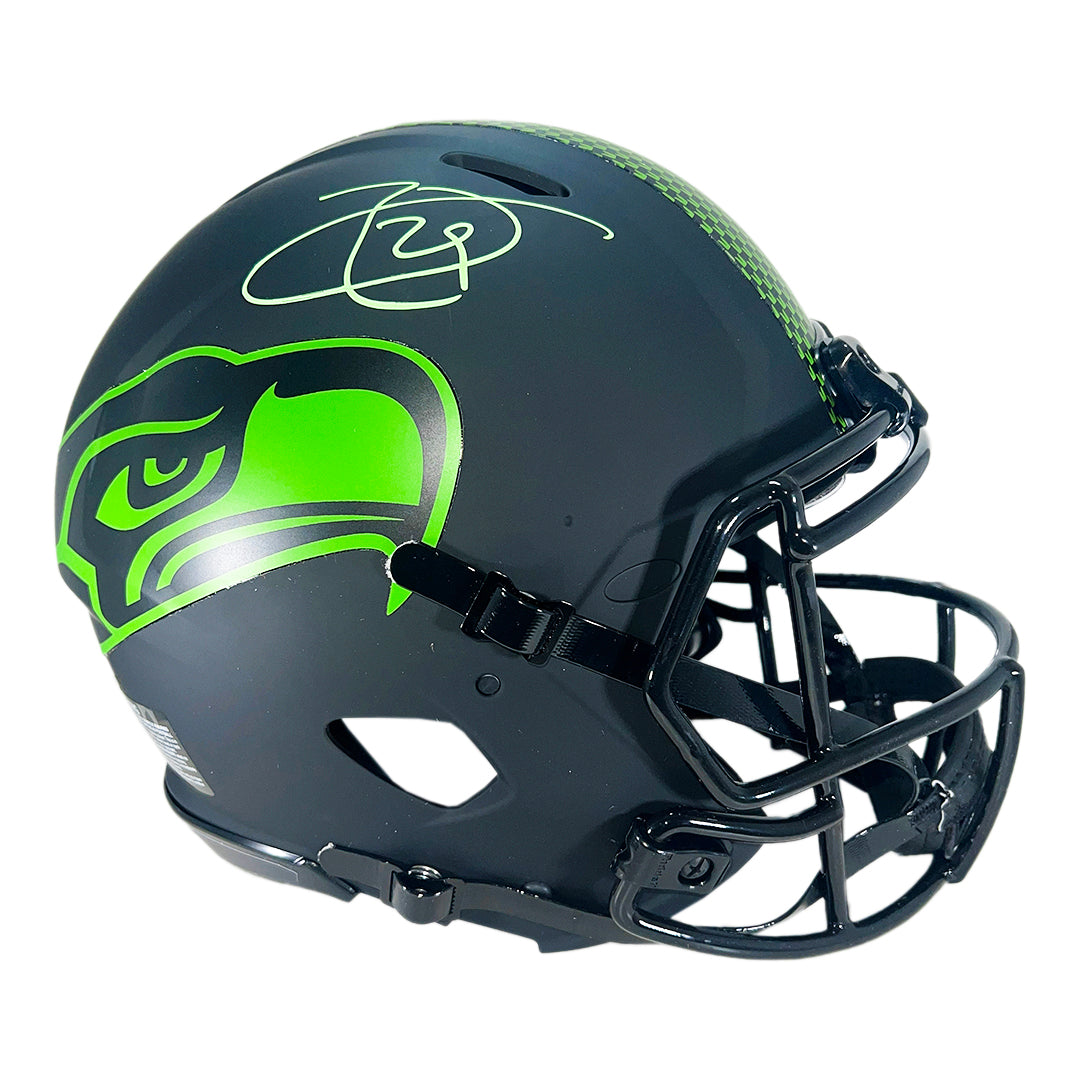 Earl Thomas Signed Seattle Seahawks Authentic Eclipse Full-Size Football Helmet (Beckett)