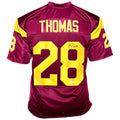 Terrell Thomas Signed USC College Red Football Jersey (JSA)